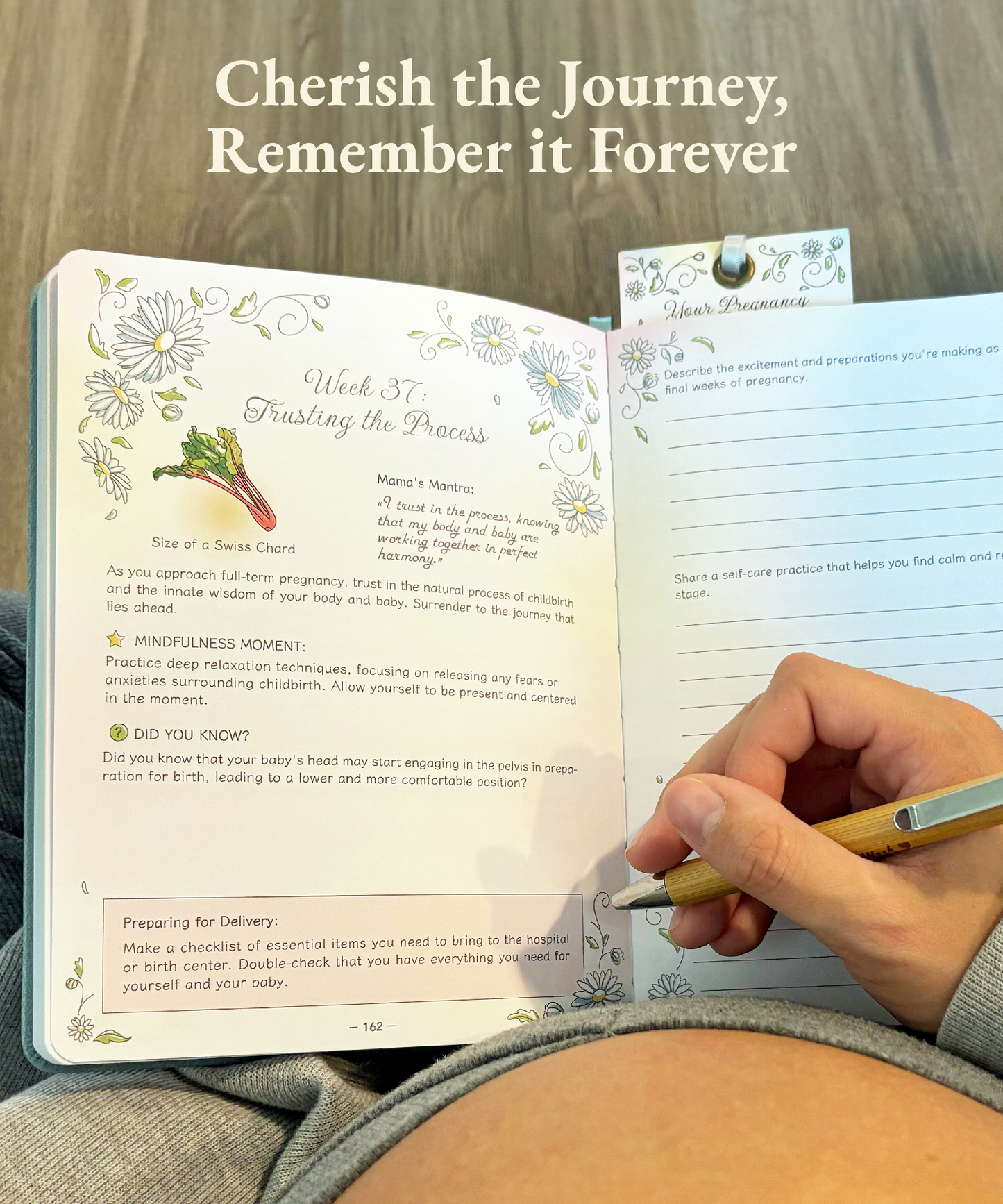 Keepsake Pregnancy Journal: Cherish Every Milestone