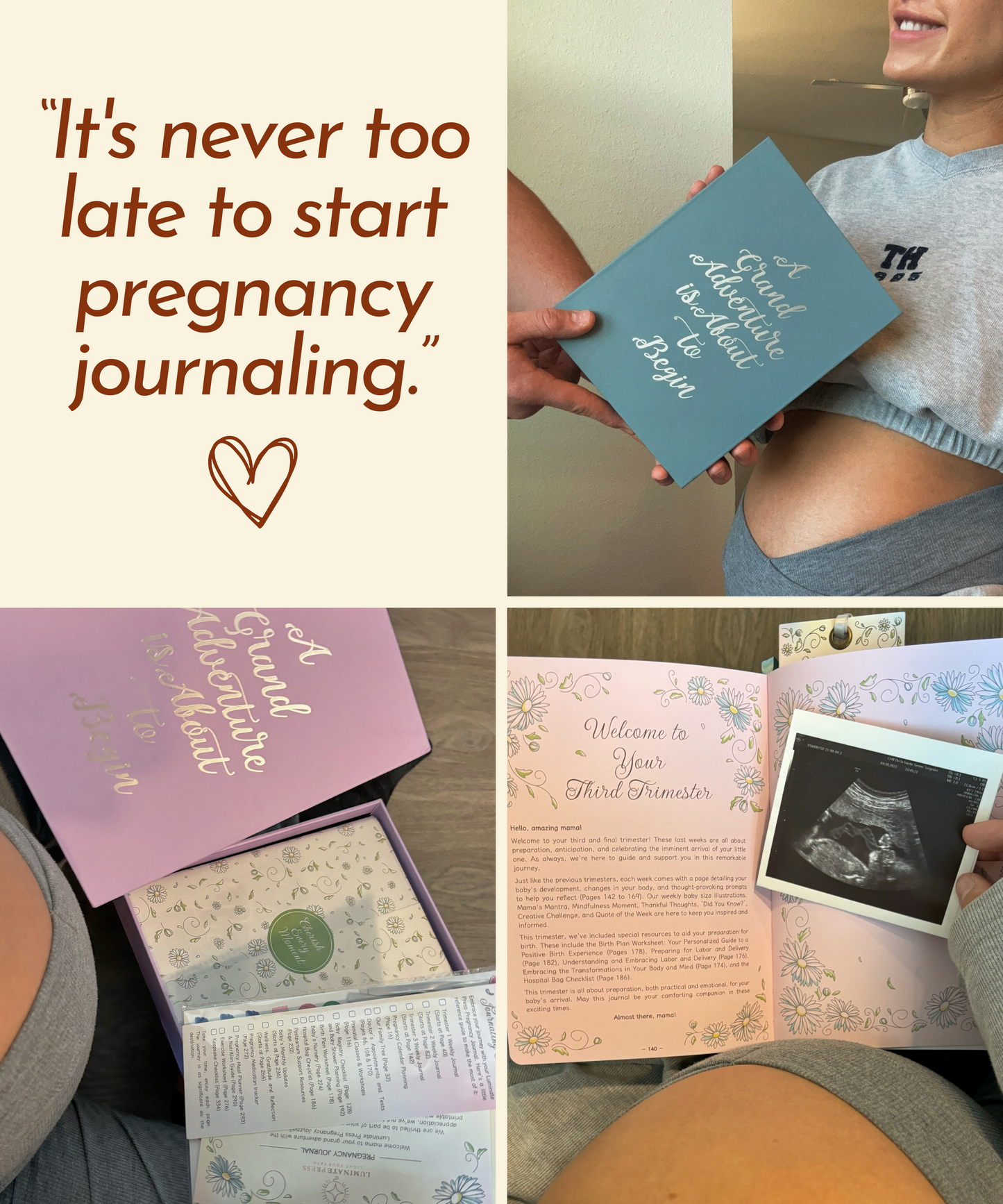 Keepsake Pregnancy Journal: Cherish Every Milestone