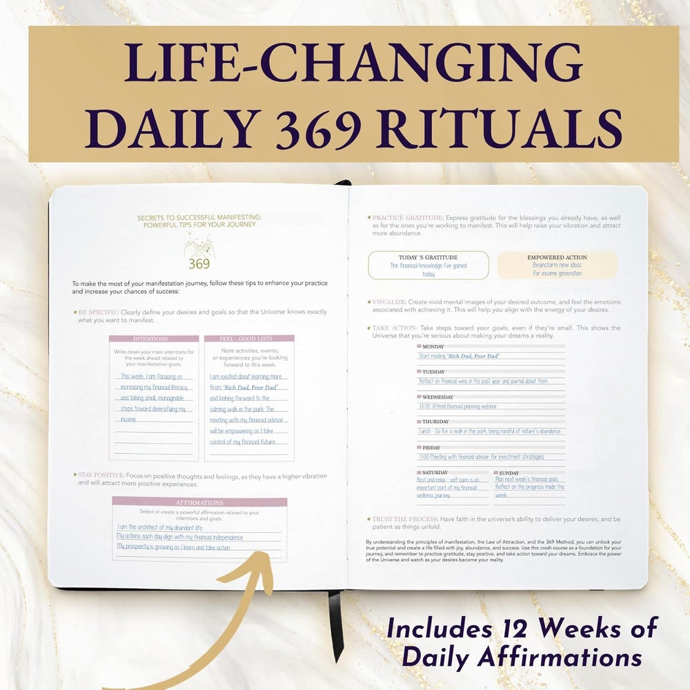 
                      
                        The Ultimate Project 369 Manifestation Journal: Manifest Your Dreams
                      
                    